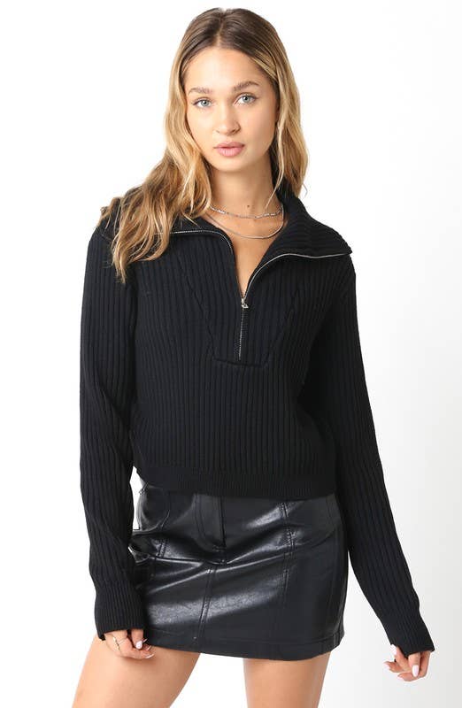 Olivaceous - Wholesale Knit Sweater - Women's - Averie Sweater10