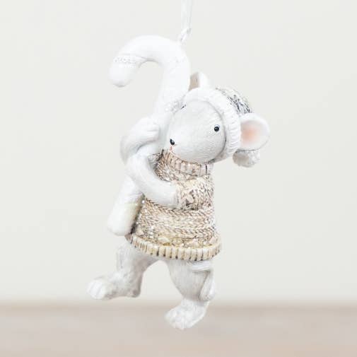Candy Cane Muis Hanger, 8,5 cm voor wholesale door Gainsborough Giftware x Portland Living