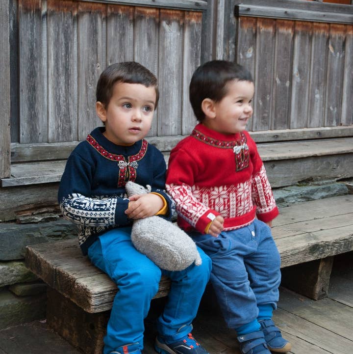 Ulriken Children's Sweater for wholesale by Susan Fosse AS