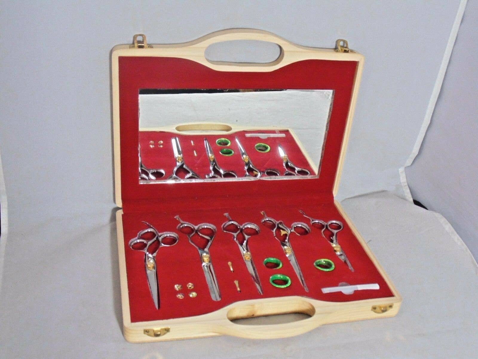 MAYA Cosmetics - Wholesale Hair Scissors - Hair Styling Set (5 Shears and Accessories)2