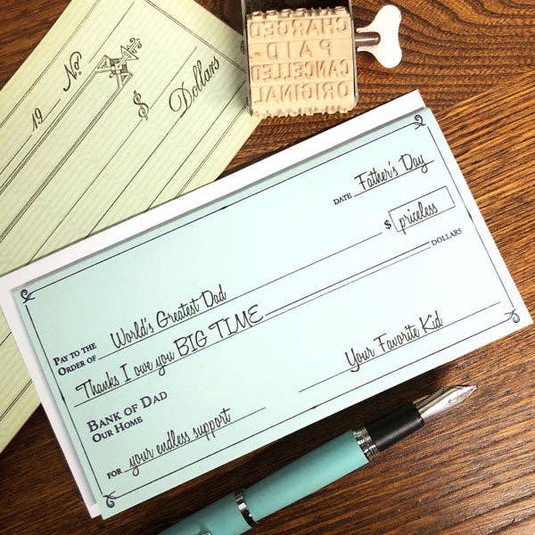 a. favorite design - Wholesale Father's Day Card - Bank of Dad2