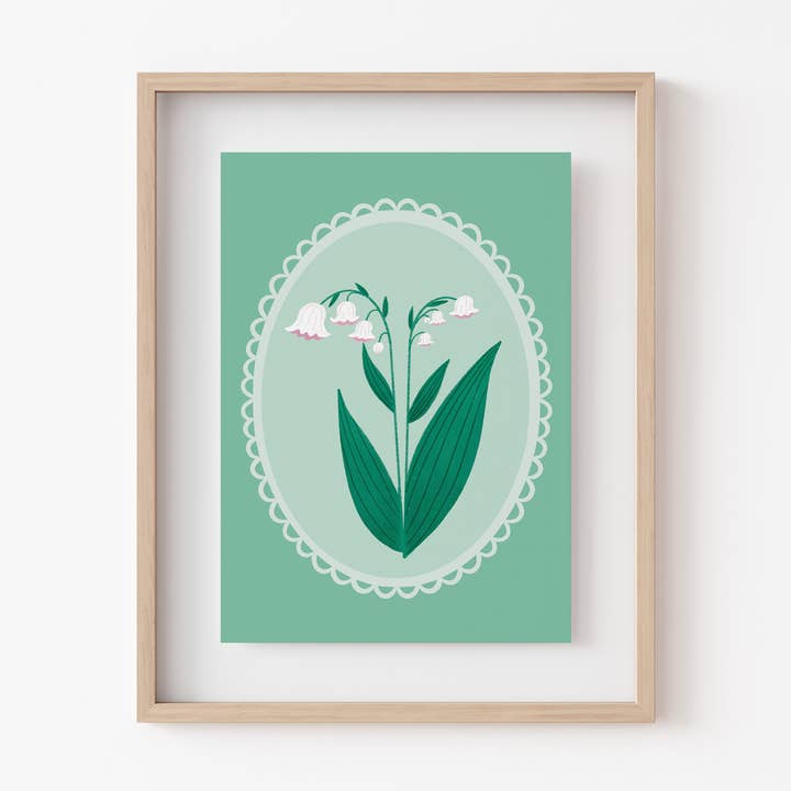Lilly of the Valley Skriv ut för wholesale av Brightrose Studio