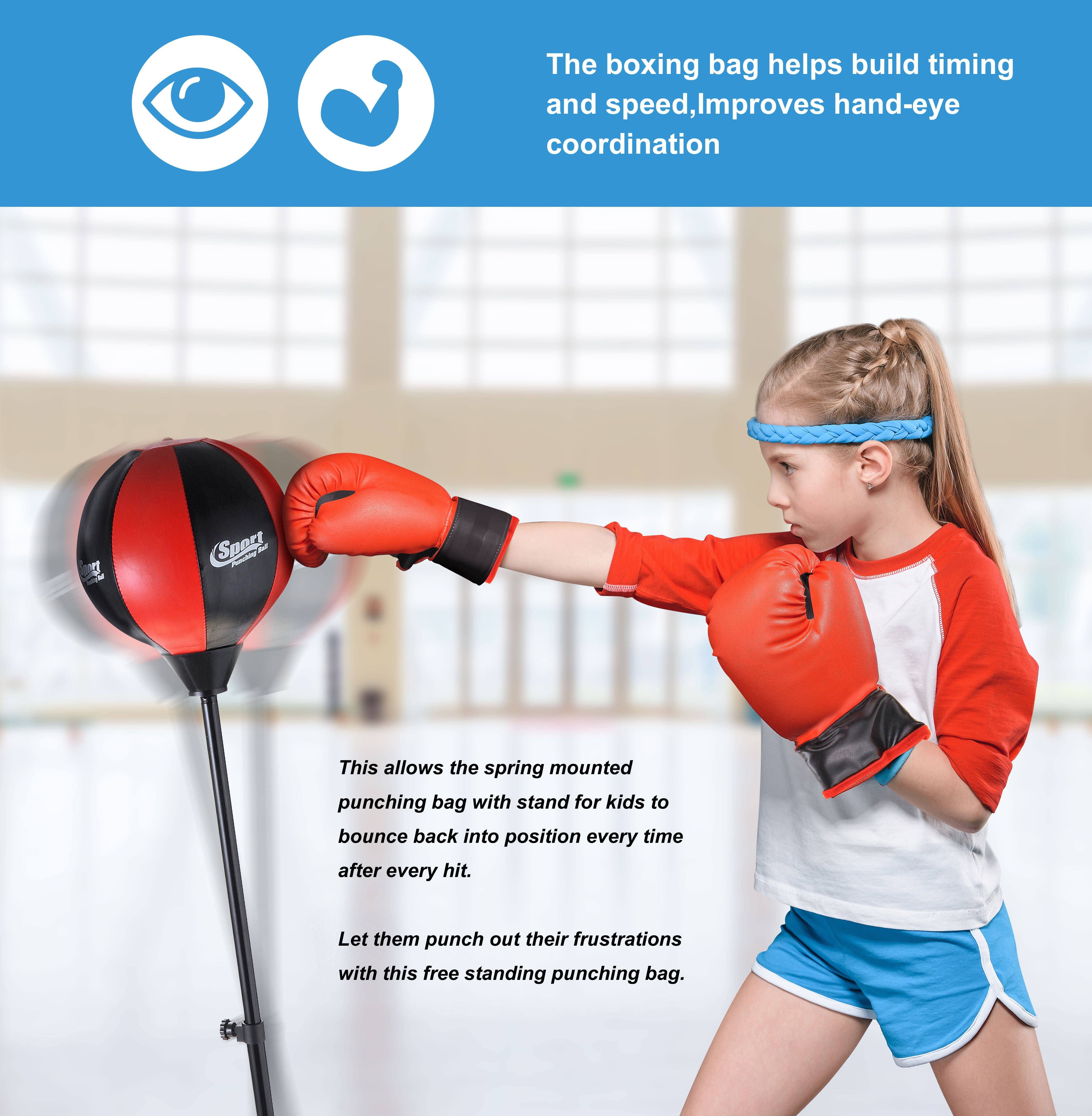 AZ Trading & Import (Toys, RC Toys & More) - Wholesale Sporting Game - Kids & Baby - Punching Bag for Kids with Stand