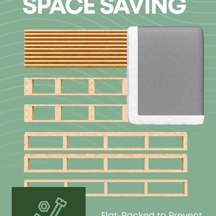 8" Box Spring/Foundation Easy Simple Assembly, White for wholesale by Greaton