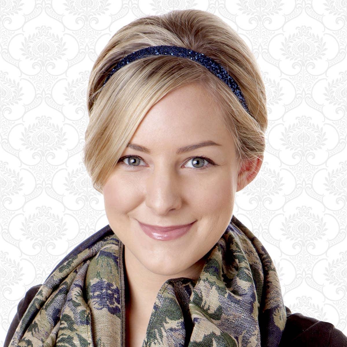 Hipsy - Wholesale Fashion Headband - Women's - Hipsy Adjustable No Slip Skinny Bling Glitter Headband6