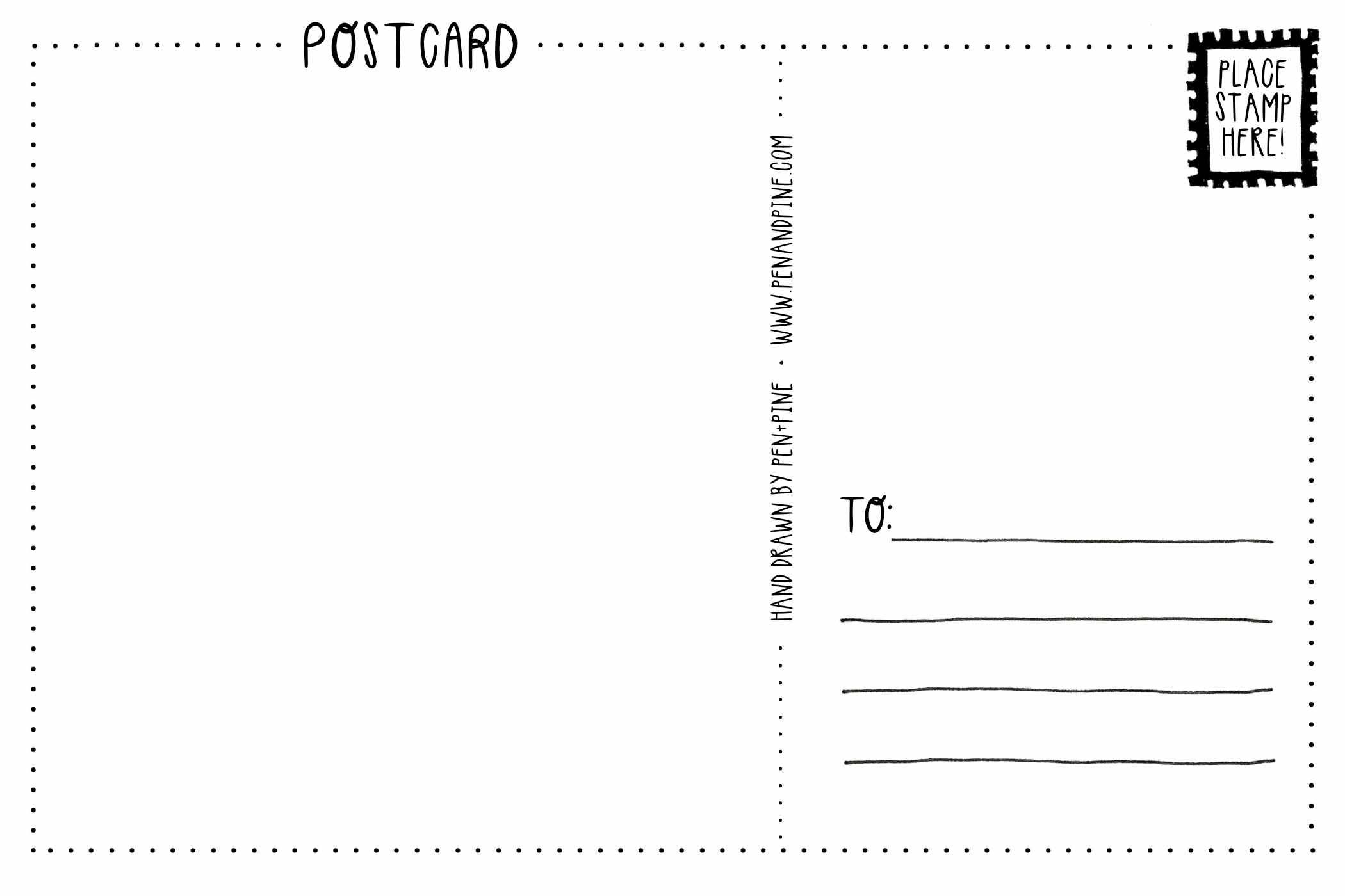 Pen+Pine - Wholesale Postcard - Banana Slug Postcard1