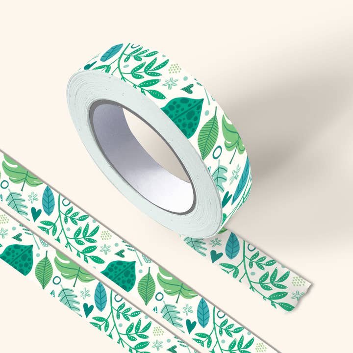 Leaf Lovers Washi Tape for wholesale by Leaf Lane Studio