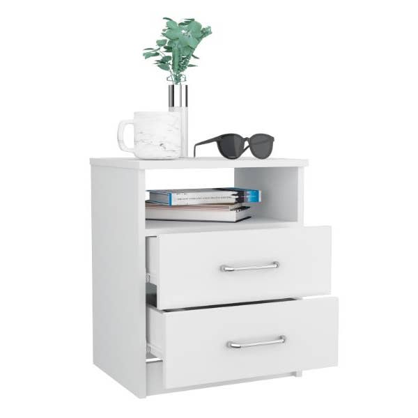 Depot E-Shop - Wholesale Bedroom Furniture - Salento Nightstand, 2 Drawers13