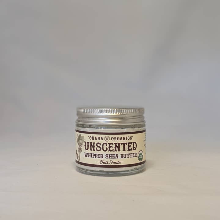 'Ohana Organics - Wholesale Body Balm/Butter - Organic Shea Butter-Whipped, 4 scents (Case of 6)1