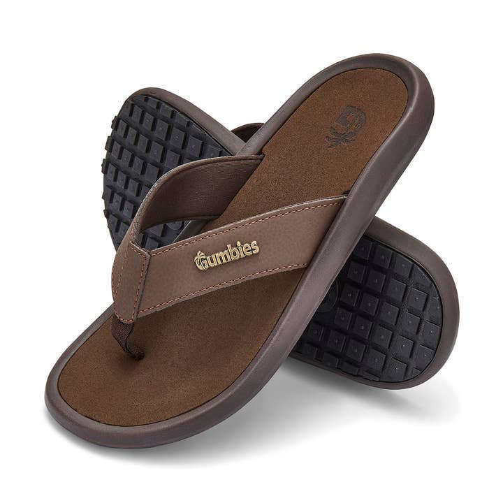 Noosa Flip-Flops - Women's - Brown for wholesale by Gumbies