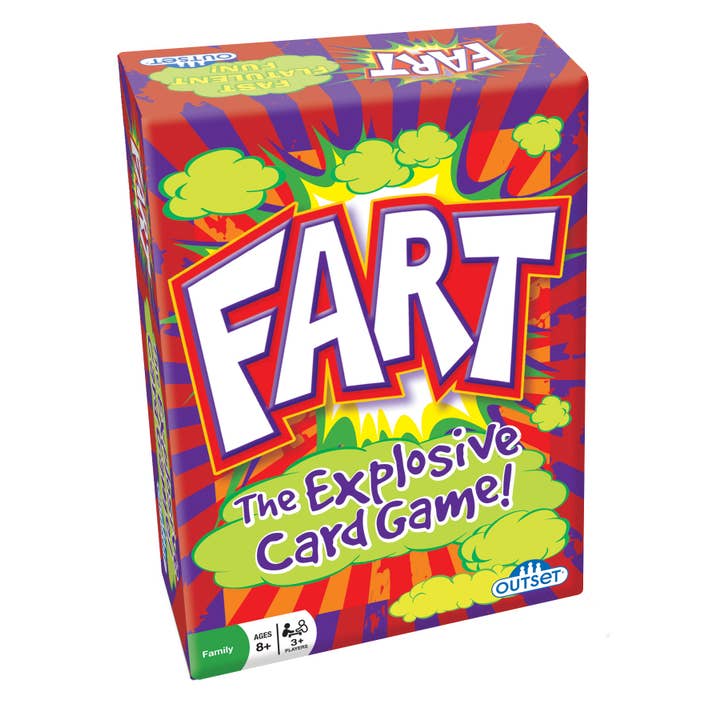 Outset Games and Cobble Hill Puzzles - Wholesale Card Game - 💨 Fart – The Explosively Funny Card Game! 🤣