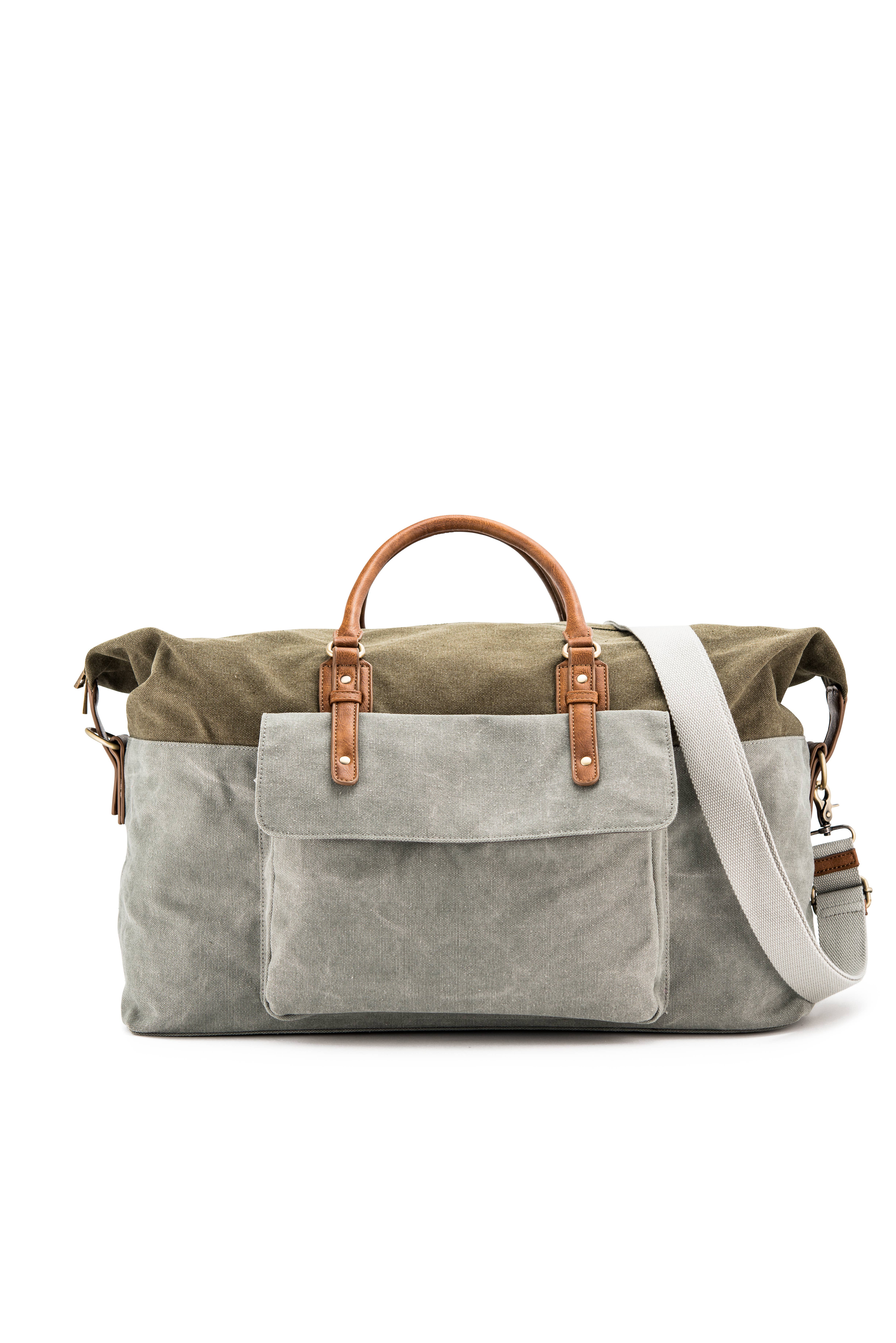 Weddingstar Inc. - Wholesale Weekender Bag - Unisex - Canvas Weekender Travel Bag2
