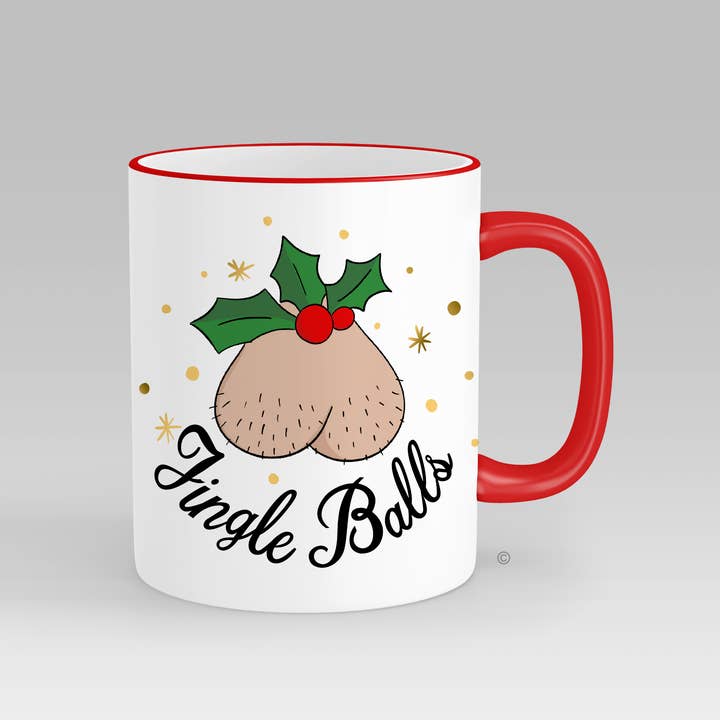 Risqué Gifts - Venta al por mayor Taza - Taza Jingle Balls2