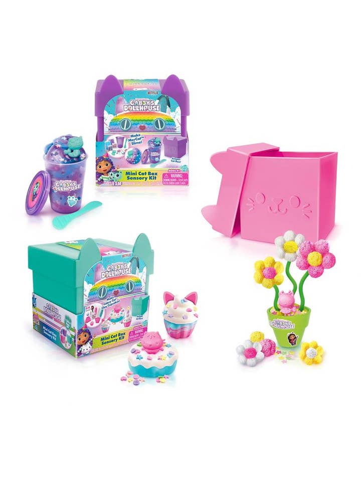 Gabby’s Dollhouse Cat Box Sensory Surprise Kit Assortment for wholesale by License 2 Play Toys