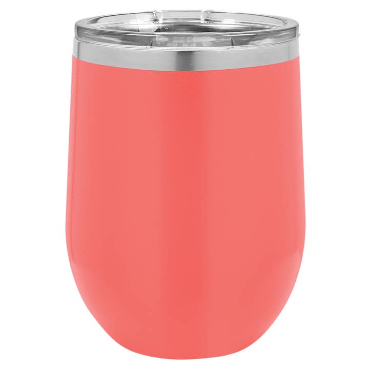 Driftless Studios - Wholesale Insulated Mug/Tumbler - 12 Oz Wine Tumbler Custom Wine Tumbler