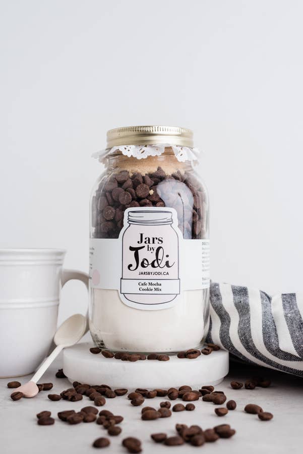 Jars by Jodi - Vente Préparation pour biscuits - Mélange à biscuits Café Mocha1
