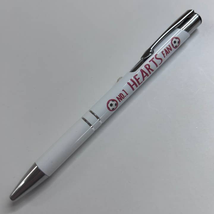 HARTEN - NR 1 FAN - METALEN PEN (PEN-98) voor wholesale door White Cotton Cards