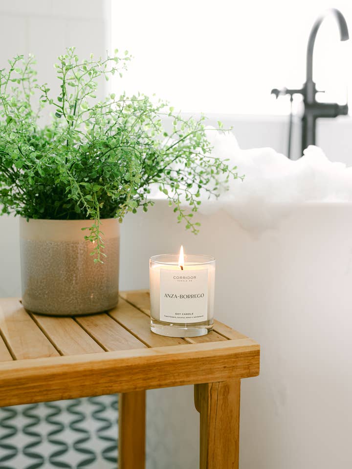 Anza-Borrego Soy Candle for wholesale by Corridor Candle Co.