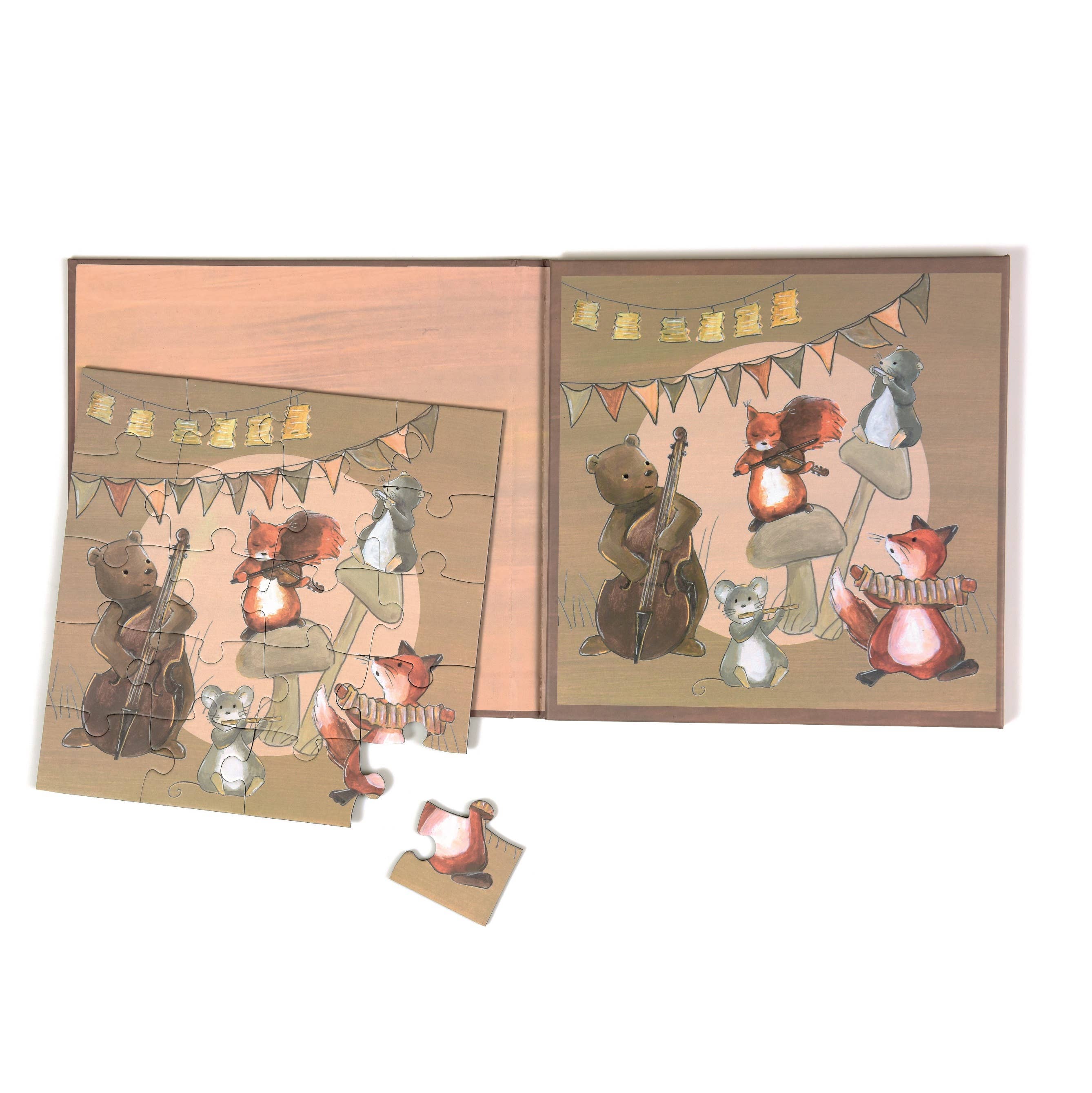 Egmont - Wholesale Puzzle - Kids - Magnetic Puzzle - Musicians1