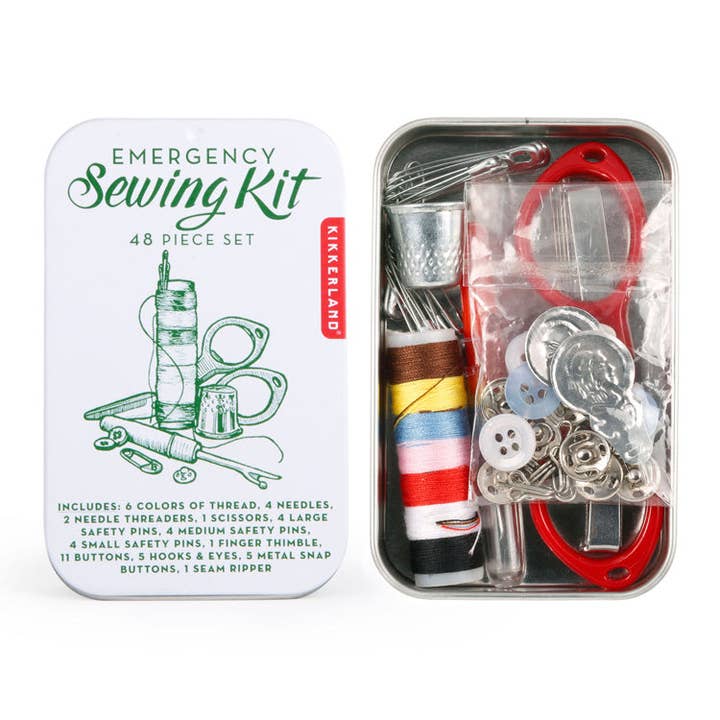 Kikkerland Design Inc - Wholesale Craft Sewing Kit - Emergency Sewing Kit