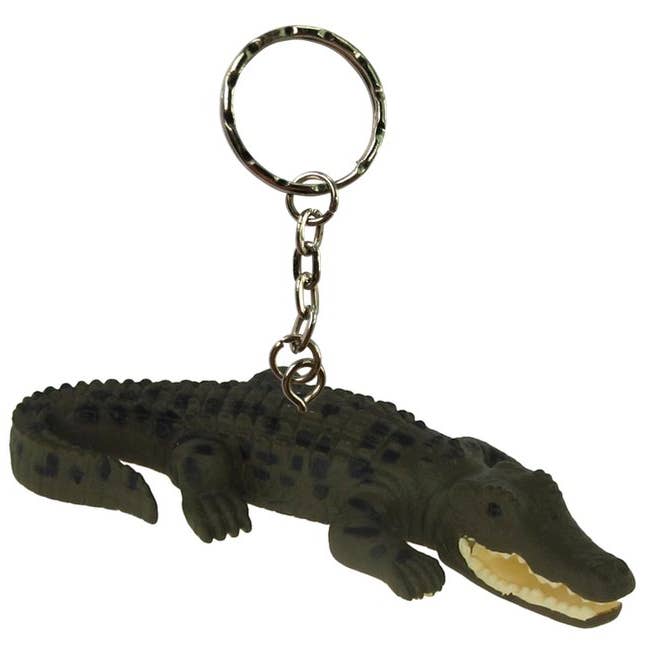 Crocodile keychain (Pack of 6) for wholesale by Science and Nature