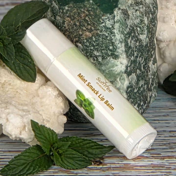 Mint Smack Lip Balm for wholesale by SunTree Skincare