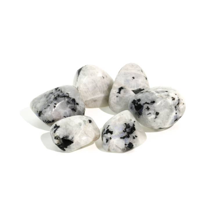 Stonebridge Imports - Wholesale Spiritual Stone/Crystal - Rainbow Moonstone Tumbled Stones - India3