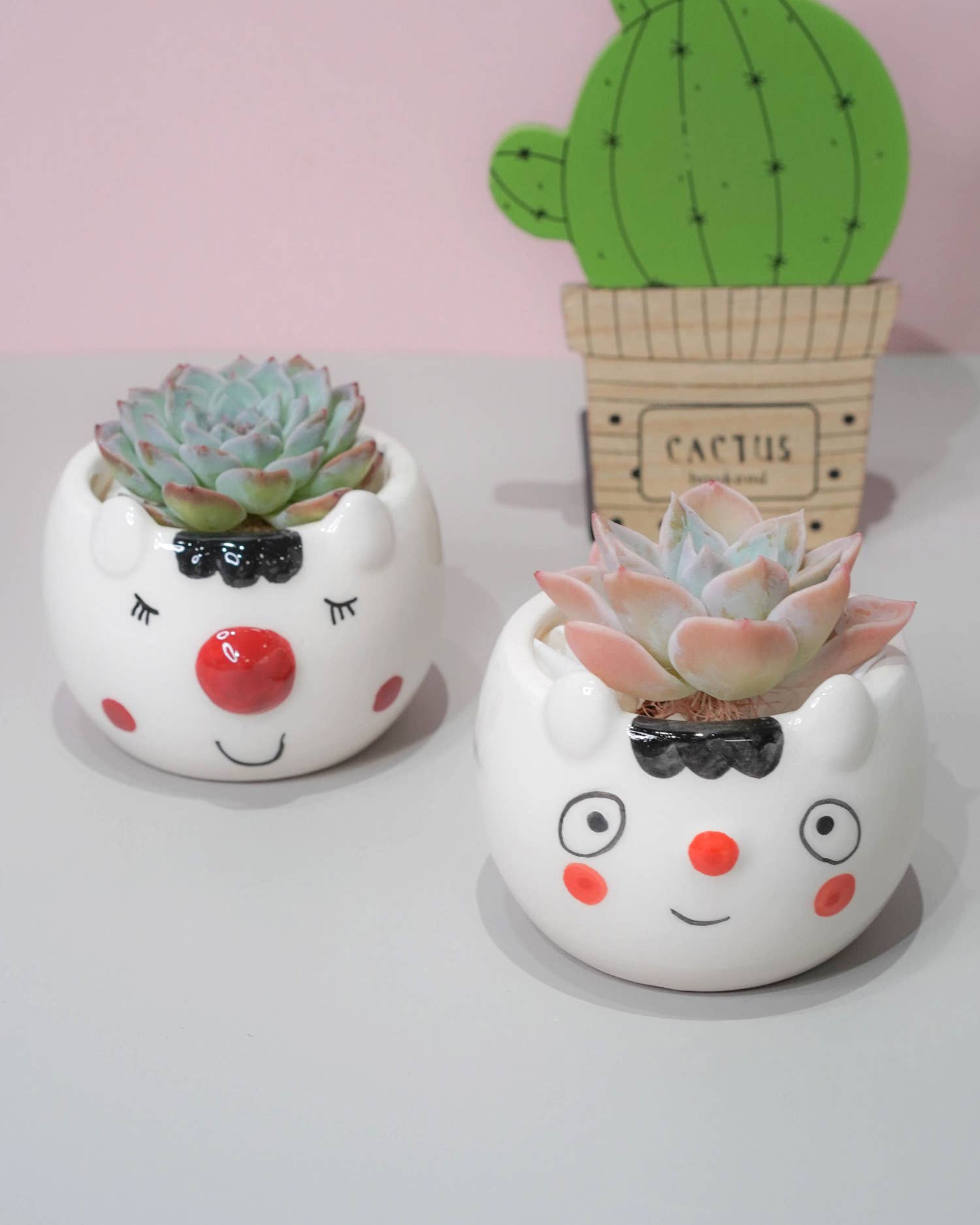 Springer Décor - Wholesale Plant Pot - Children Face Pots0