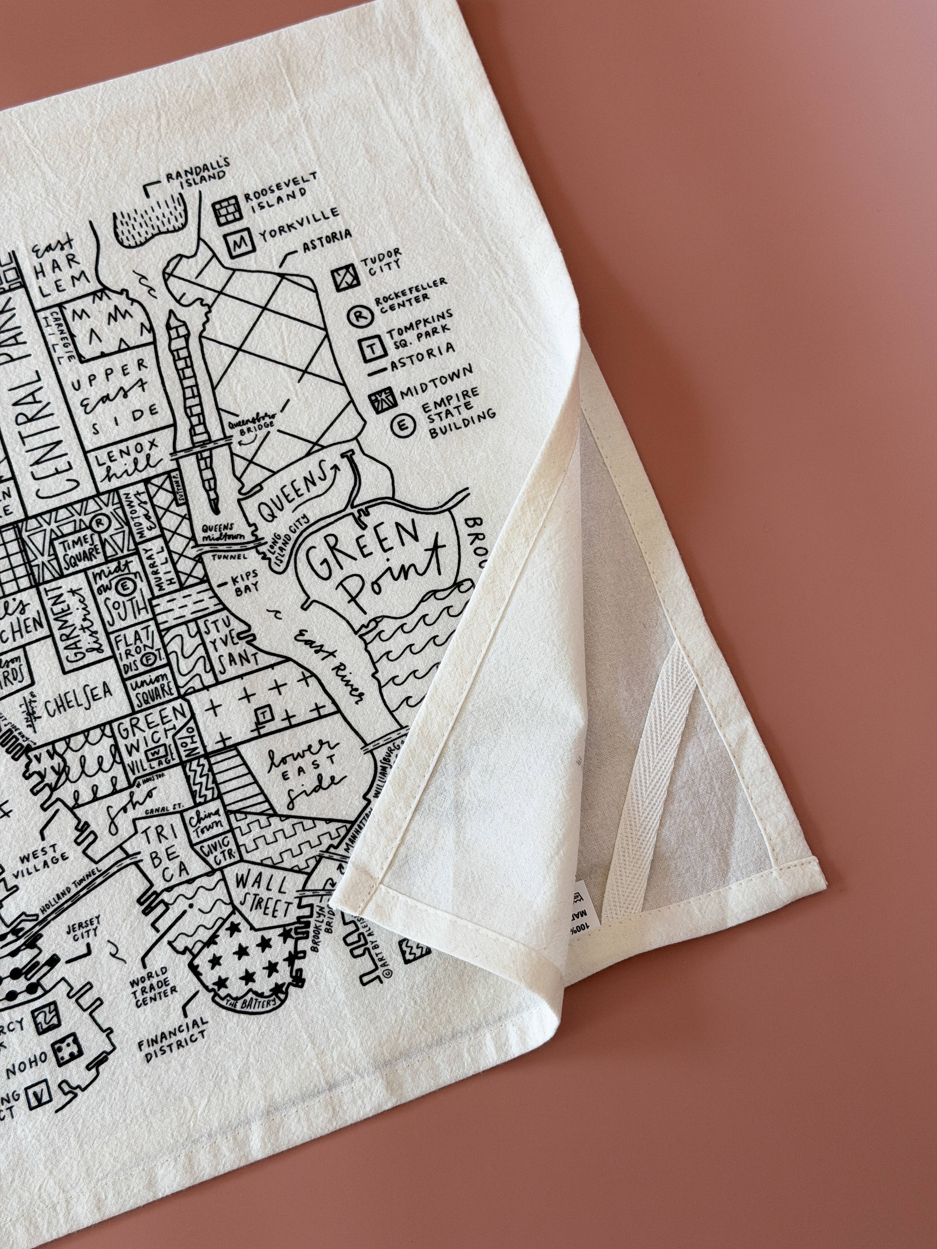 By Aleisha - Wholesale Tea Towel - New York City Tea Towel9