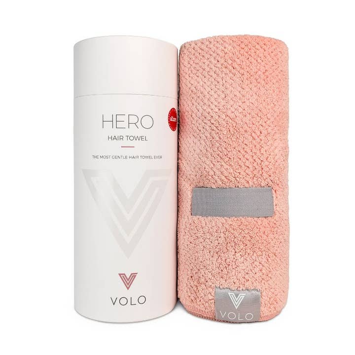 VOLO Hero Haartuch - Cloud Pink Luxe Tube für den Großhandel von VOLO Beauty