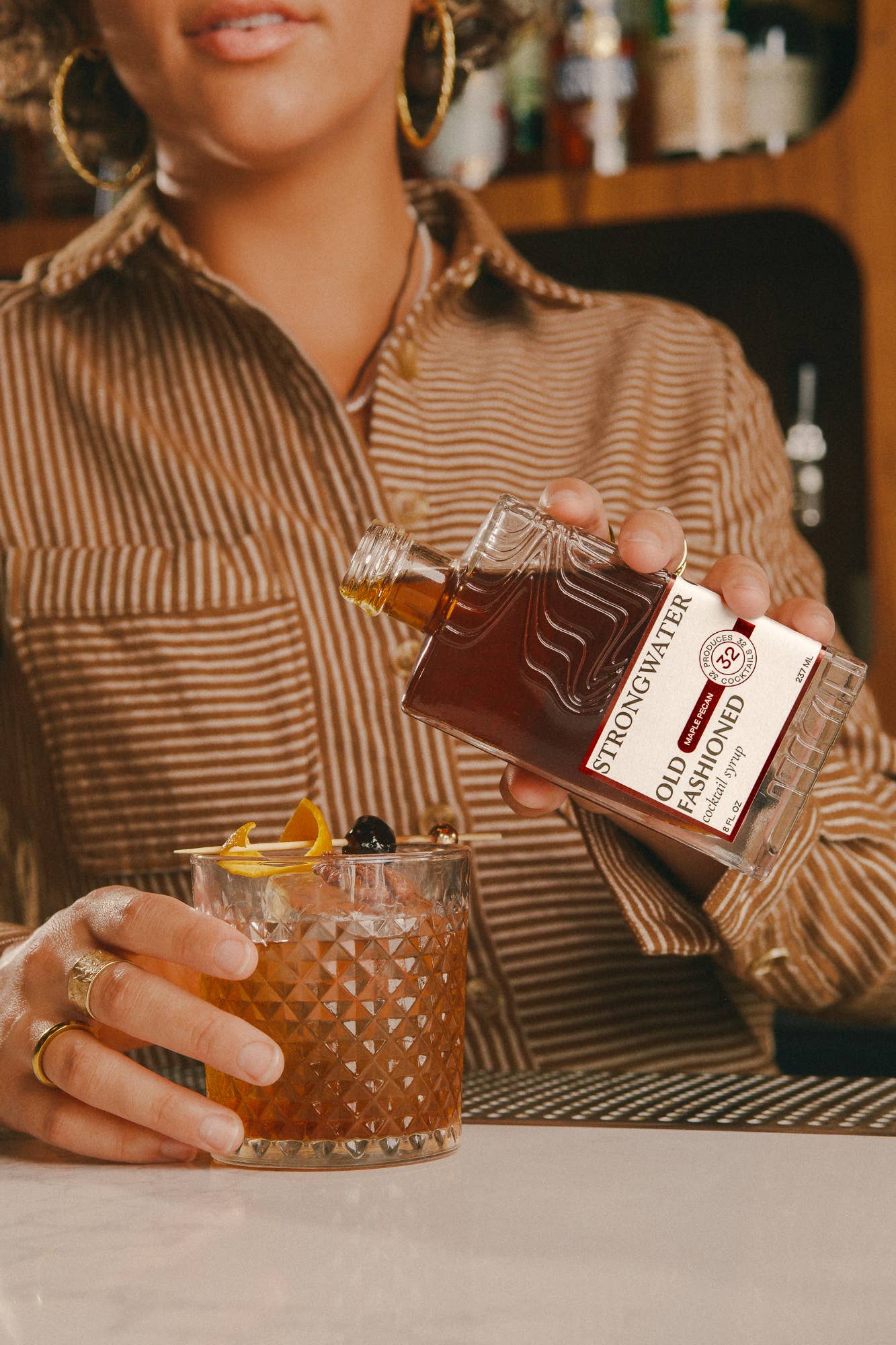 Strongwater – Großhandel Cocktailmischung/-sirup – Altmodischer Cocktailsirup mit Ahorn-Pekannuss9