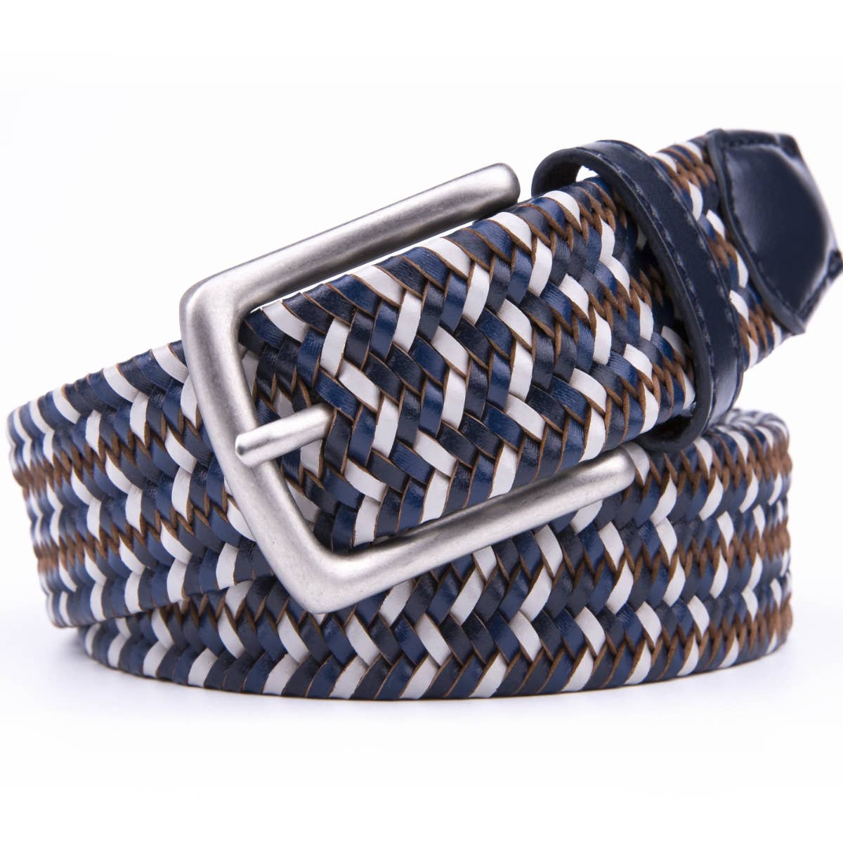 Fabio Valenti - Wholesale Belt - Unisex - Leather Braided Belts Men Golf Belt-101629