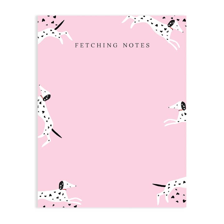 DALMATION LOVER NOTEPAD for wholesale by Jolly Joven