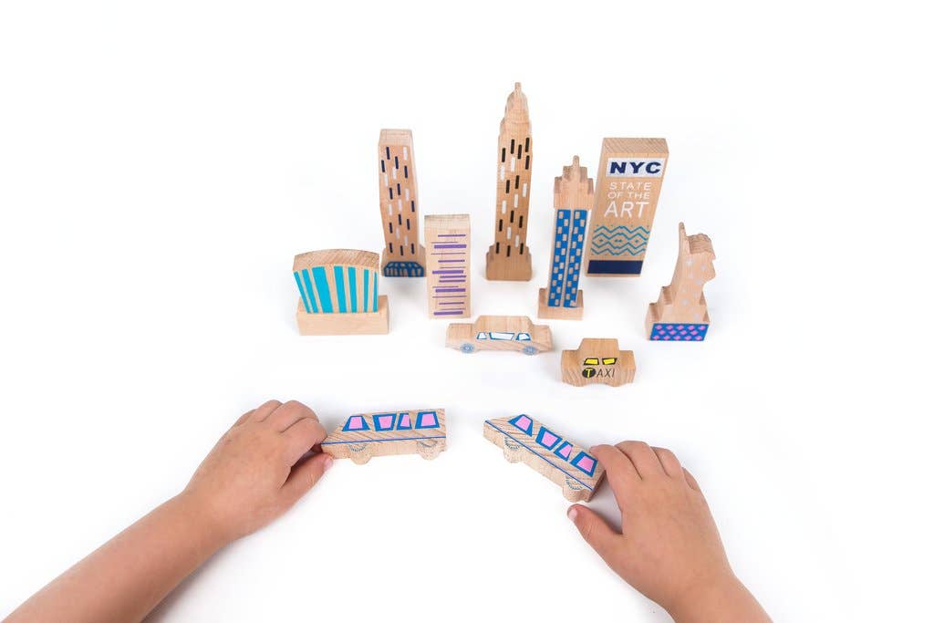 Once Kids - Wholesale Wood Toy - Kids - Wanderlust NEW YORK *Original packaging*7