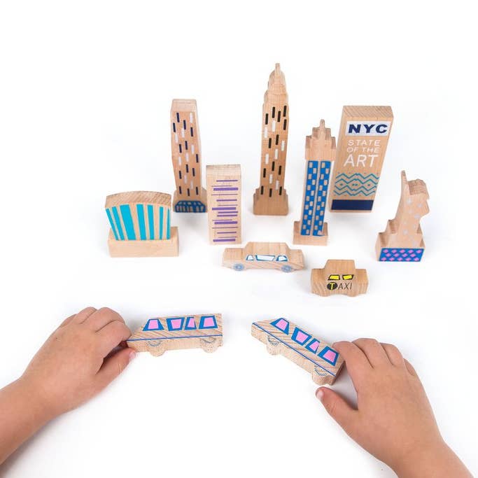 Once Kids - Wholesale Wood Toy - Kids - Wanderlust NEW YORK *Original packaging*7