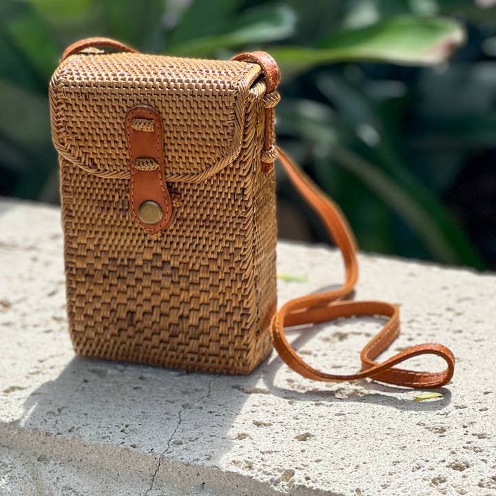 The Winding Road - Wholesale Crossbody Bag - Women's - Ata Vine Cell Phone Crossbody Bag