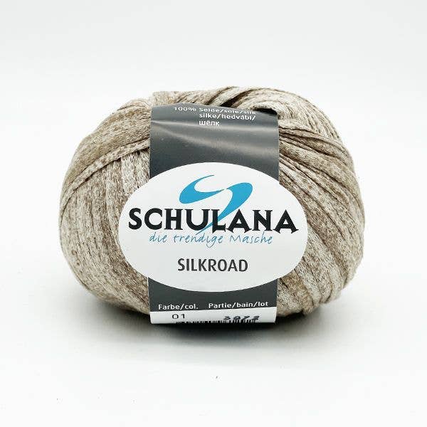 Brown beige Silkroad wool for wholesale on Faire