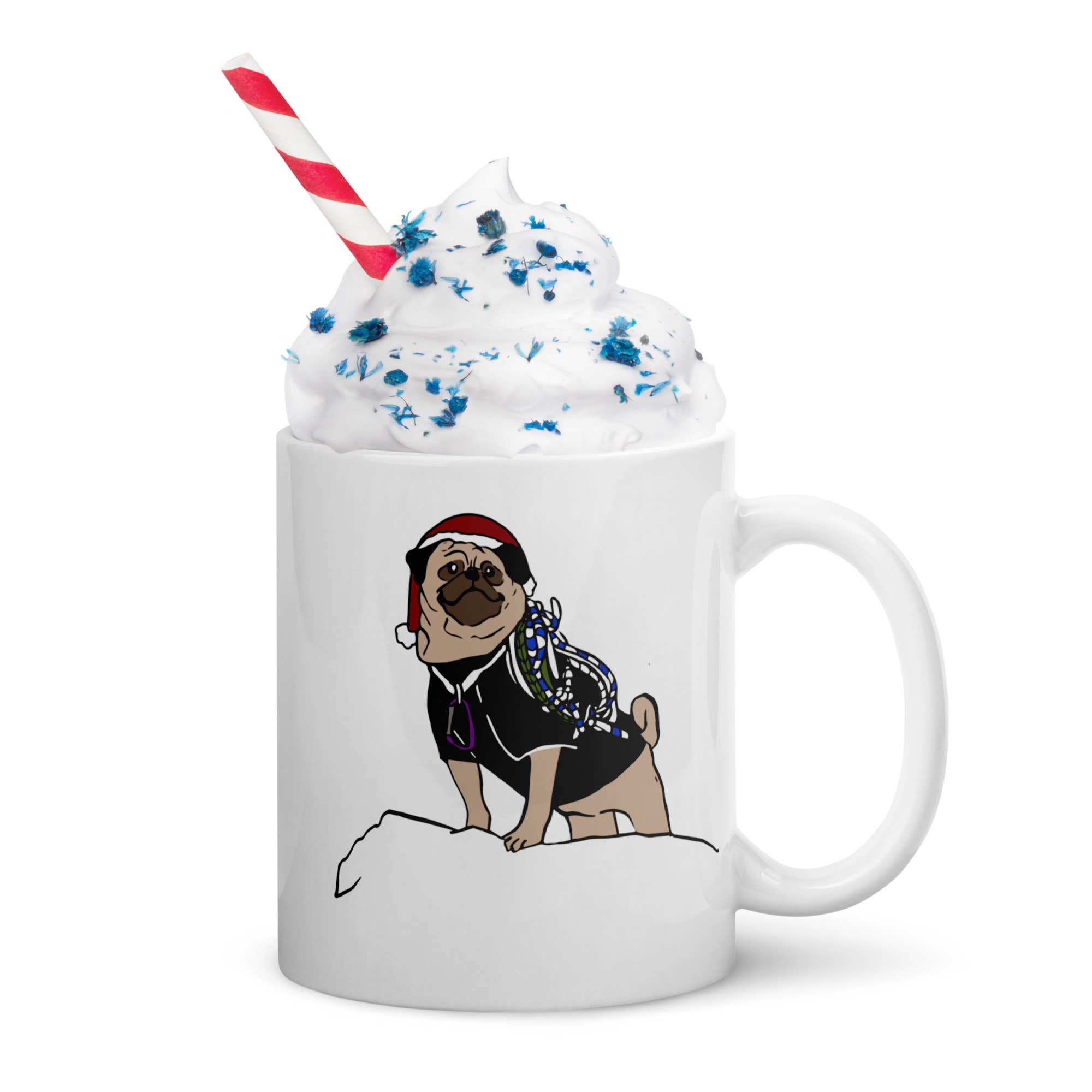 Club No-Kill 2027 Coffee Mugs - Wholesale Coffee Mug - Vinny the Pug Coffee Mugs                 11