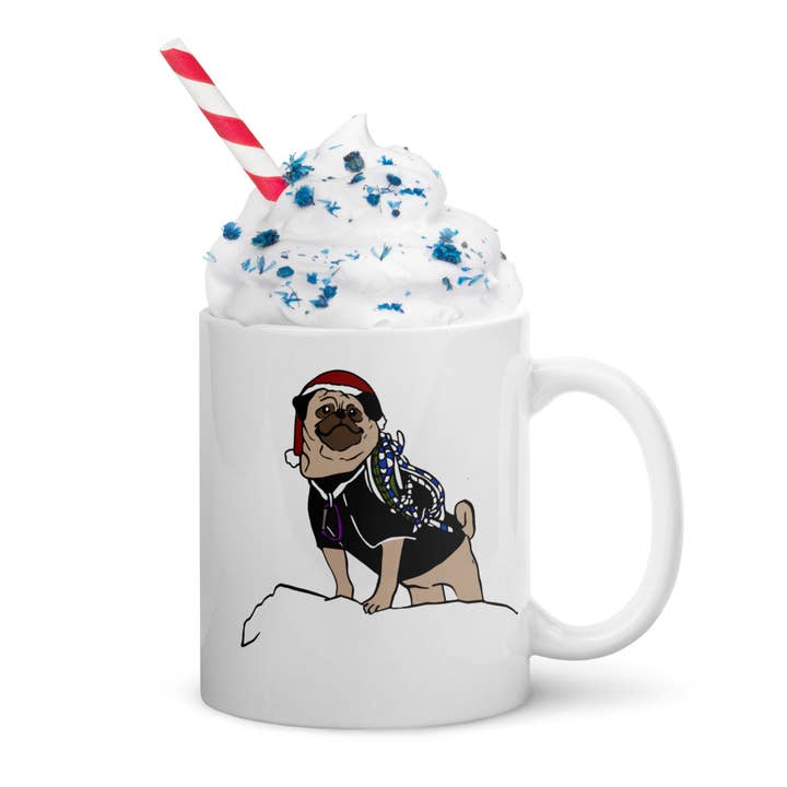 Club No-Kill 2027 Coffee Mugs - Wholesale Coffee Mug - Vinny the Pug Coffee Mugs 11