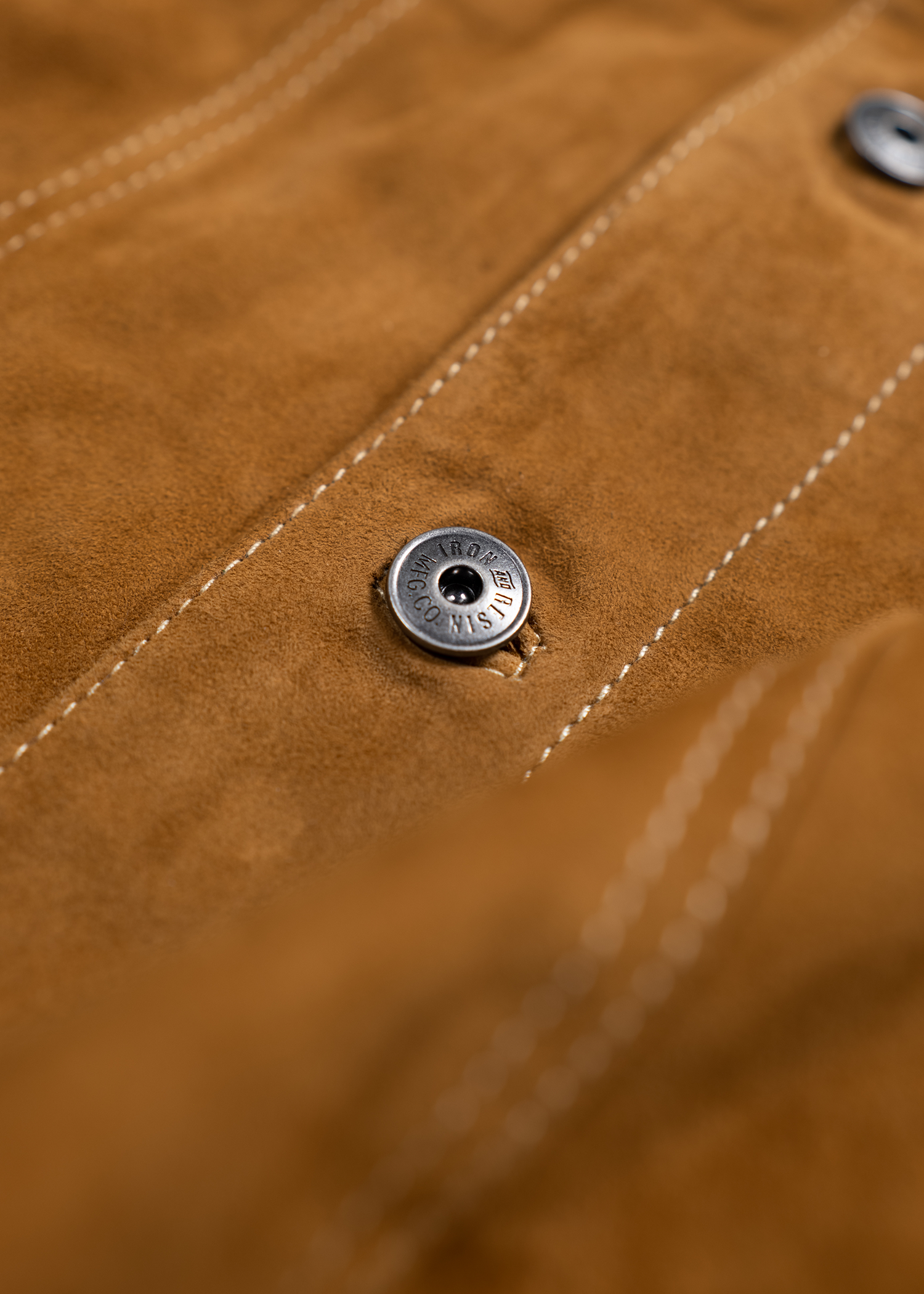 Iron & Resin - Wholesale Jacket - Men's - Highwayman Goat Suede Jacket3