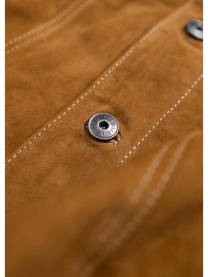 Iron & Resin - Vendita all'ingrosso Giacca - Uomo - Giacca Highwayman Goat Camoscio3