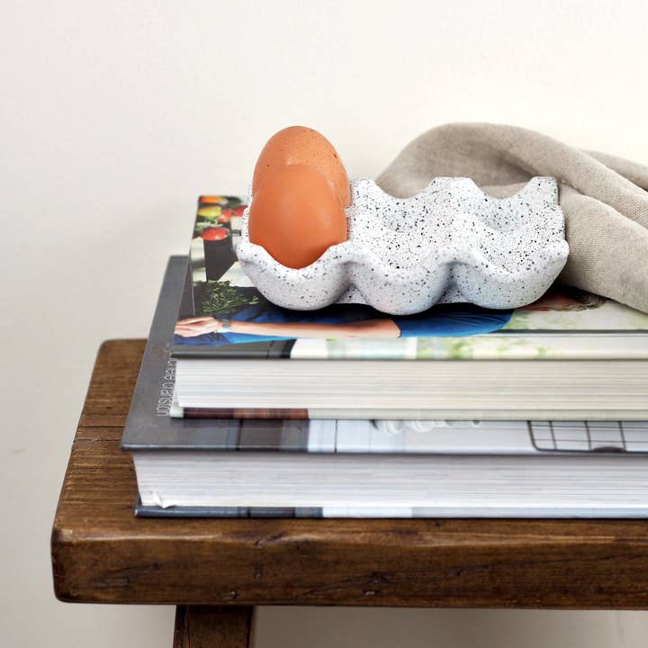 Feathered Oak - Wholesale Egg Cup/Holder - Concrete Egg Tray | Egg Storage2