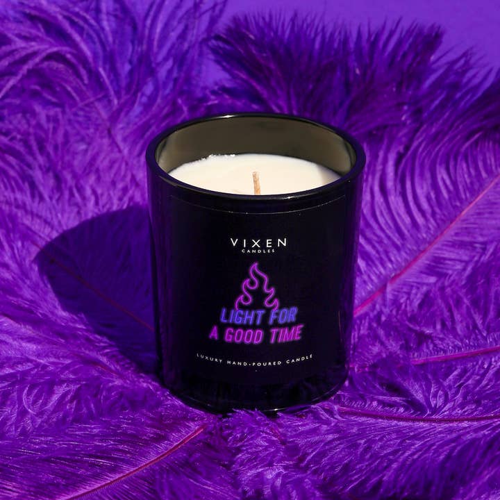 Light For A Good Time 14oz for wholesale by VIXEN CANDLES