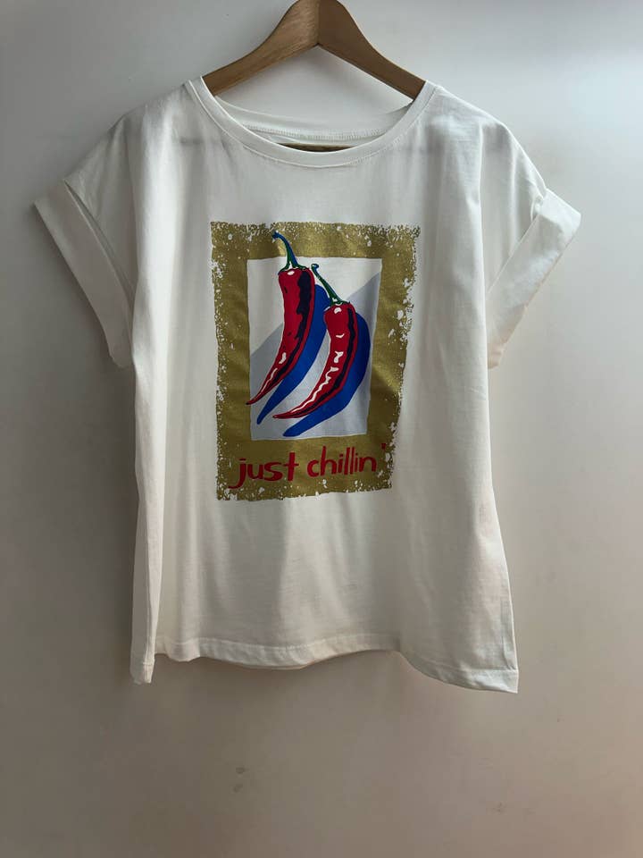 16832 T-shirt imprimé pour la vente par LORIANE