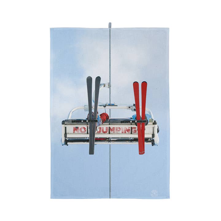 Coast and Valley - Wholesale Tea Towel - No Jumping Vertical Tea Towel