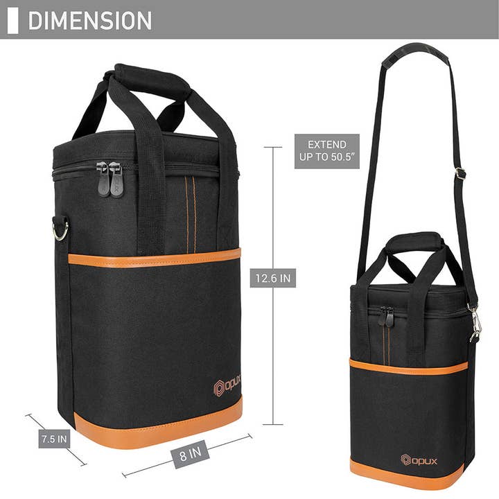 OPUX – wholesale Vinkasse – 4 flaska vinbärväska44