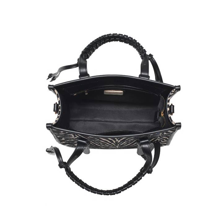 Moda Luxe – wholesale Top handle bag – women's – Dinsdale Zebra Print Crossbody7