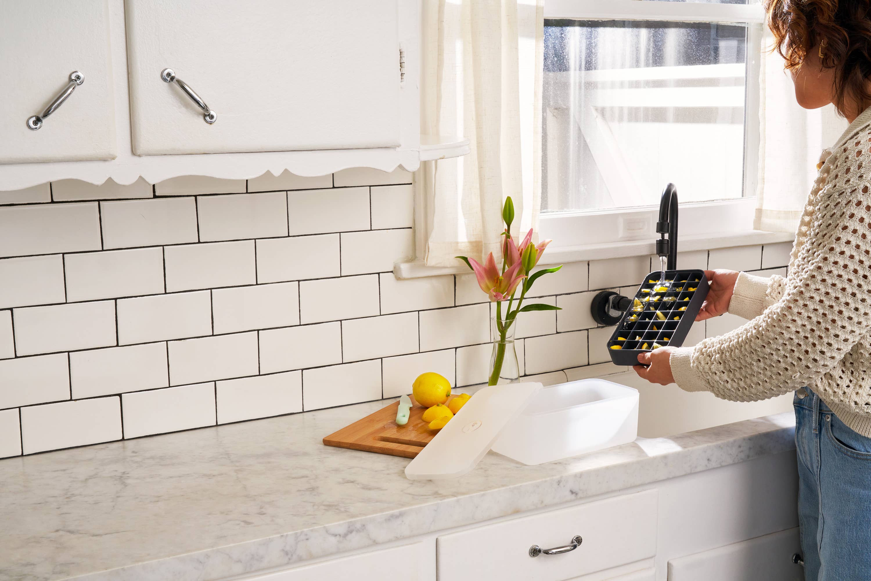 W&P - Wholesale Ice Tray/Mold - Ice Box - Everyday Cube Silicone Ice Tray with Storage3