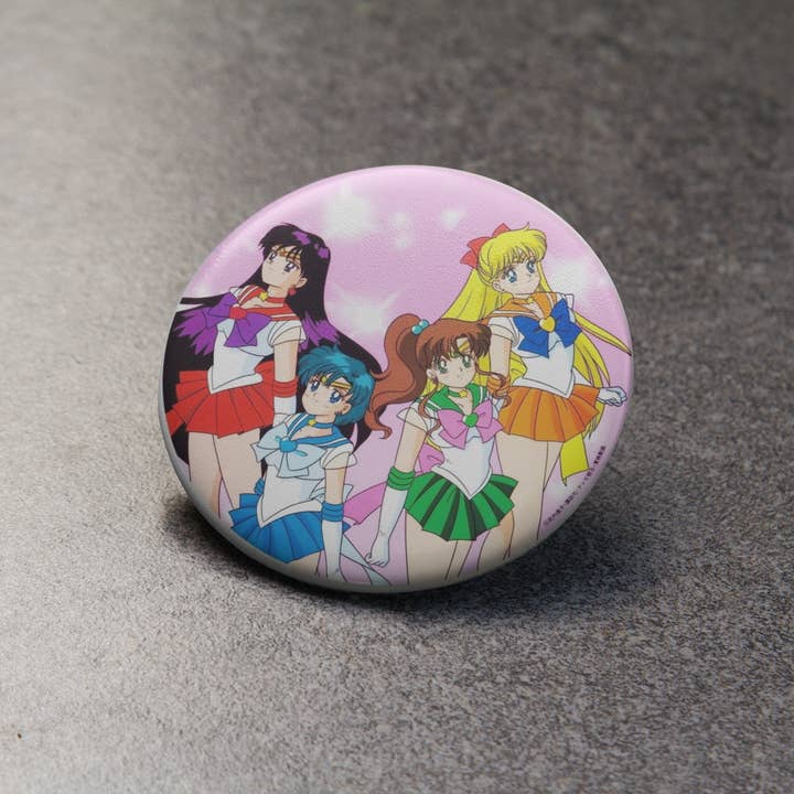 CultPOP - Wholesale Lapel Pin/Button - Sailor Scouts Anime Button Pin