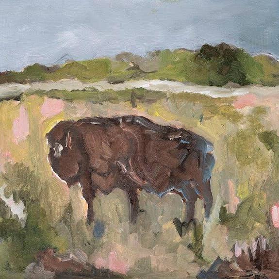 "American Bison" Wholesale Print for wholesale by Mary James Ketch Studio